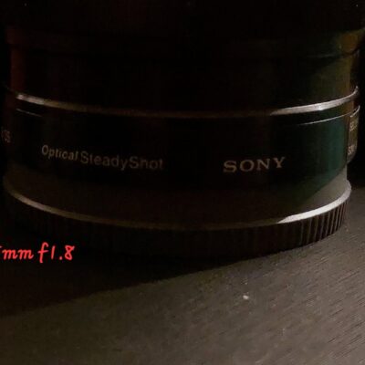 Sony mirrorless Lens 35mm f1.8