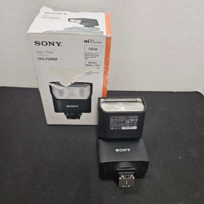 Sony – Alpha External Flash with wireless remote control HVL-F28RM