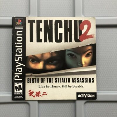 Manual ONLY: Tenchu 2 PS1 Instruction Booklet