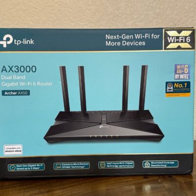 TP-Link AX3000 Smart WiFi 6 Router (Archer AX50)