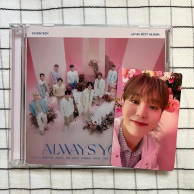 SEVENTEEN always yours regular version japanese album seungkwan pc photocard