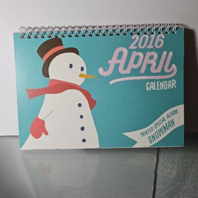 April Snowman Special Winter album CD kpop