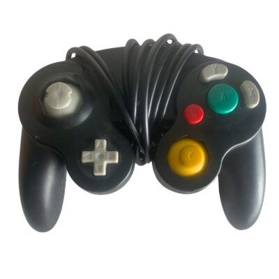 Replacement Nintendo Gamecube Black Wired Gamepad Controller for Nintendo Wii U