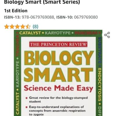 Biology Smart (Smart Series) 1st Edition