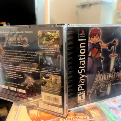 Alundra 2 Playstation 1 Replacement Case & Manual No Game