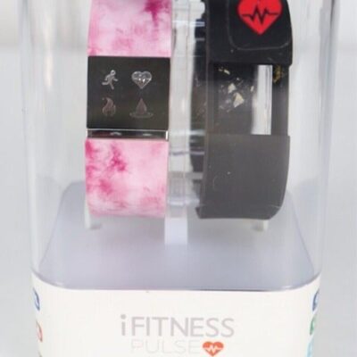 Ifitness Pulse Activity Tracker Pink & Black New