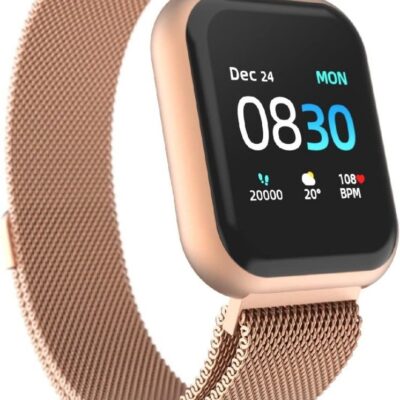 iTouch Air 3 Smartwatch Fitness for Men and Women, Heart Rate – Calorie Tracker,