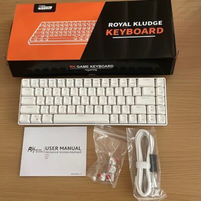 Royal kluge RK68 mechanical keyboard – red switches