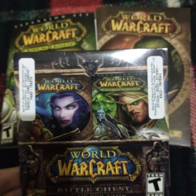 WOW Battle chest expansion set w manuals