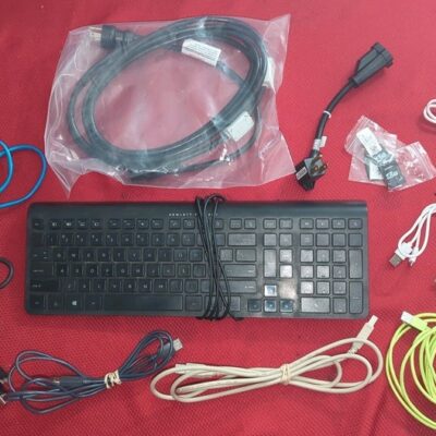 Lot of computer accessories