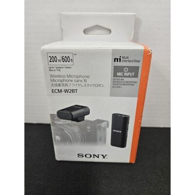 Sony ECM-W2BT Digital Bluetooth Wireless Microphone System