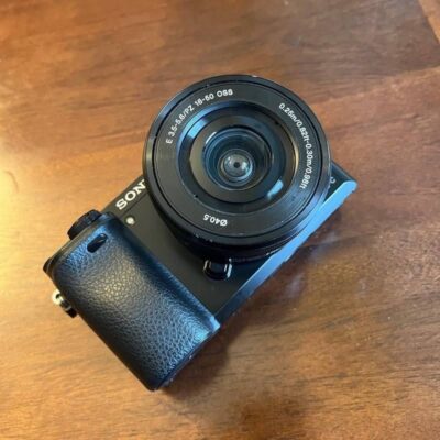 Sony Alpha a6000 Mirrorless Camera with 16-50mm Retractable Lens