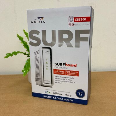 ARRIS SURFboard DOCSIS 3.1 Cable Modem, Model SB8200 (White)