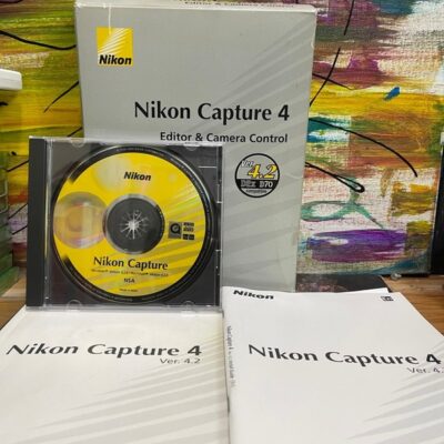 Nikon Capture 4 Editor & Camera Control Ver 4.2 COMPLETE WITH EXTRAS