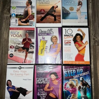 Yoga And Dance DVD Lot