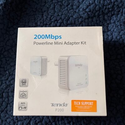 tenda 200mbps powerline mini adapter kit NIB