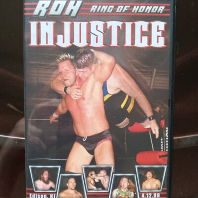 ROH Wrestling Injustice 2008 DVD Nigel McGuiness, Kevin Steen
