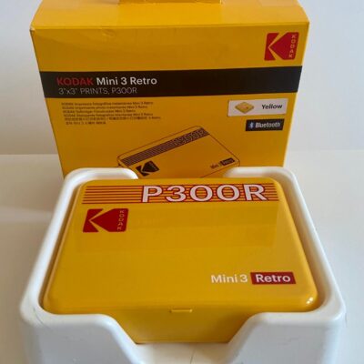 Kodak Mini 3 Retro Photo Printer (Yellow)