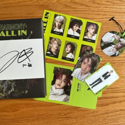 P1Harmony Jongseob signed Harmony: All In album