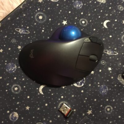 Logtech M570 Wireless Trackball Mouse WITH DONGLE