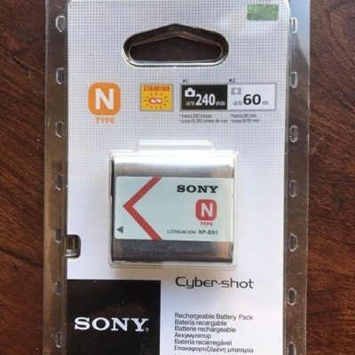 2 x New Sony NP-BN1 Lithium-Ion N Type Rechargeable Battery 600mAh Cyber Shot