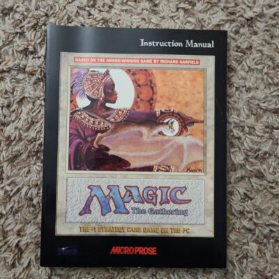 MicroProse MTG 1997 Magic The Gathering PC Game Instruction Manual (Book Only)