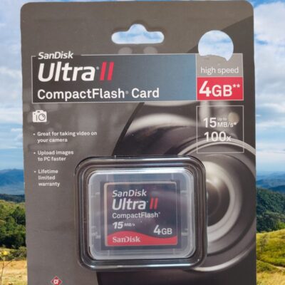 Ultra II compact flash card 4GB sandisk