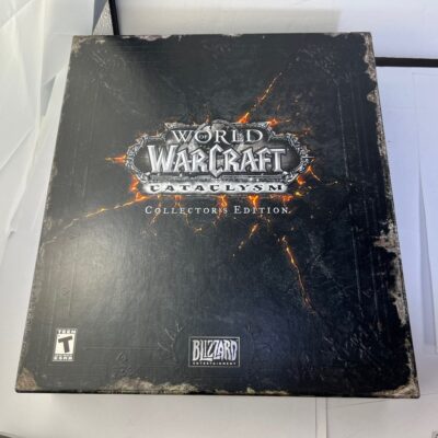 World of Warcraft: CATACLYSM Collectors Edition Box Set USED GAME KEY