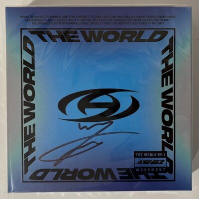 ATEEZ The World: Ep. 1 – Movement Wooyoung Signed Album