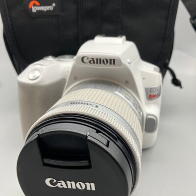 Canon EOS Rebel SL3 Digital SLR Camera with EF-S 18-55mm Lens Kit (White)