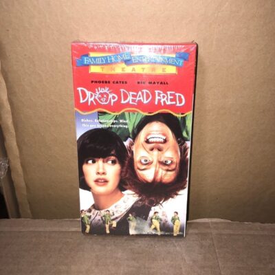 New Sealed Drop Dead Fred Rare Vintage VHS Tape