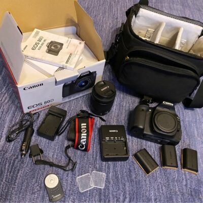 Canon EOS 80D DSLR Camera Bundle