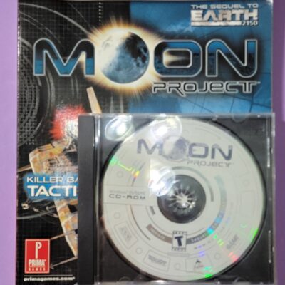 Moon Project The Sequel To Earth 2150 CD-ROM Manual and Strategy Guide PC Game