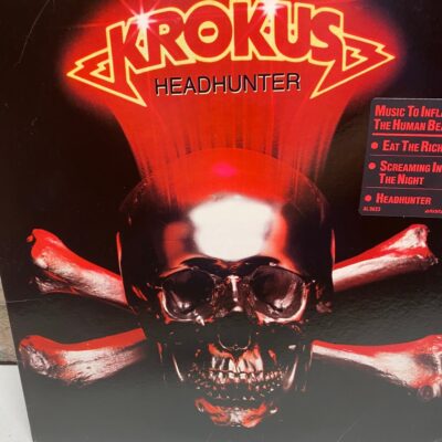 Krokus – Headhunter vinyl LP 1983 Arista  AL 9623 PROMO Album – Rare?