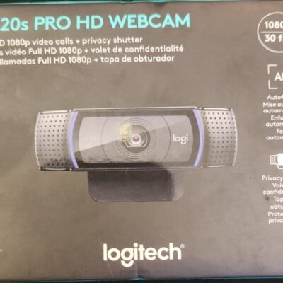 Logitech C920s 1080p Pro HD Stream Webcam