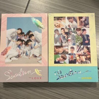 Seventeen Love & Letter BOTH VERSIONS ALL INCLUSIONS