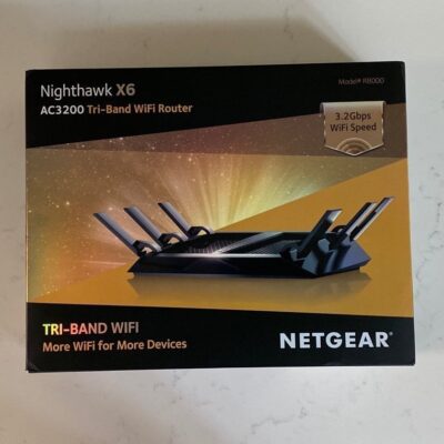NetGear Nighthawk X6 AC3200 Tri-Band WiFi 5 Router