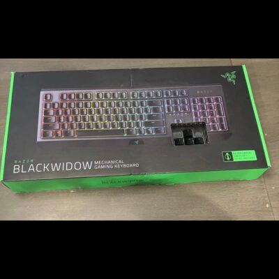 Razer Blackwidow gaming keyboard new