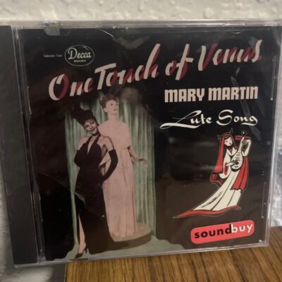CD – MARY MARTIN – One Touch of Venus / Lute Song – brand new!.  Damaged shrink