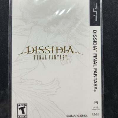 NEW DISSIDIA FINAL FANTASY PSP COVER SLIP SLEEVE 2 PACKS, BLACK & WHITE