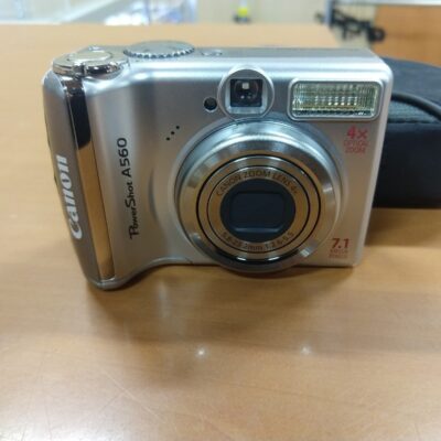 Canon PowerShot A560 7.1MP Digital Camera – Silver