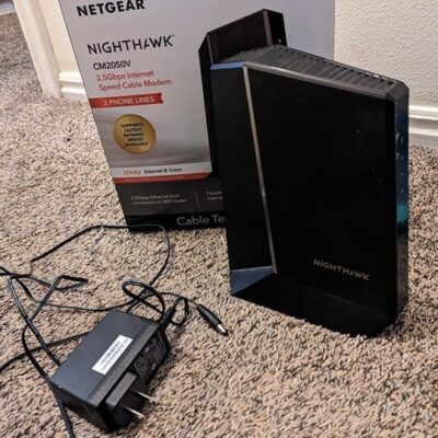 Excellent Condition! CM2050v Nighthawk Multi-Gig 2.5Gbps Cable Modem Xfinity 3.1