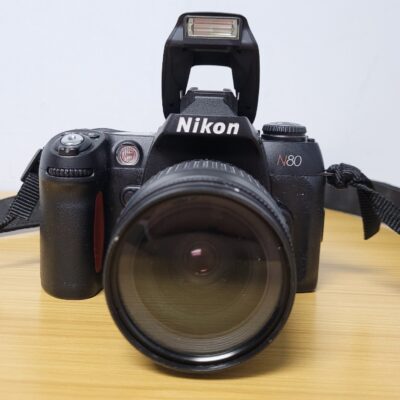Nikon N80 35mm SLR Camera w/ Nikon AF Nikkor 28-100mm 3.3-5.6 Zoom Lens