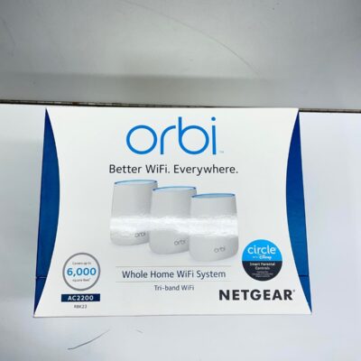 NetGear Orbi AC2200 Tri-Band Mesh WiFi System 3-pack