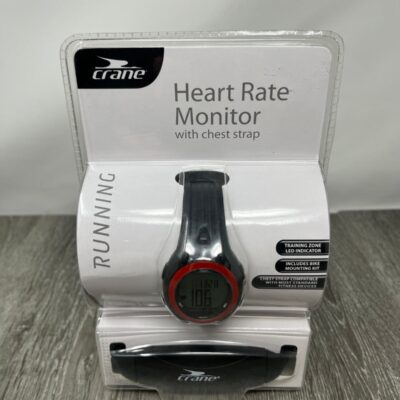 Crane Heart Rate Monitor With Chest Strap Model Number AU4-PU-4D