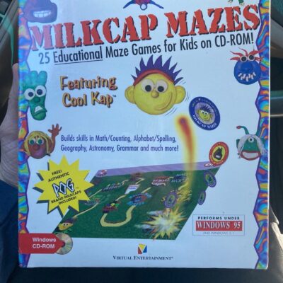Milkcap Mazes by Virtual Entertainment VHTF PC Gaming Software – NEW & Sealed