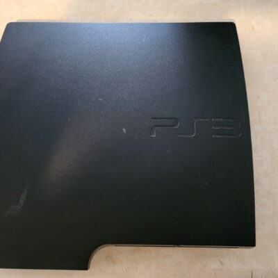 Sony Playstation PS3 2000 3000 Black Slim Console Upper Housing/Casing Used