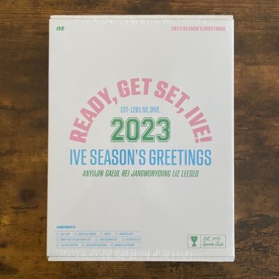 IVE 2023 Seasons Greeting’s Complete SEALED Box Pc Photocard