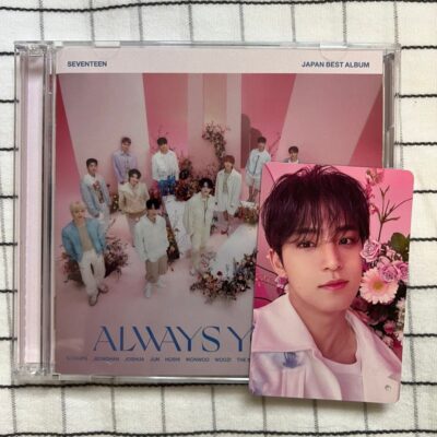 SEVENTEEN always yours regular version japanese album mingyu pc photocard