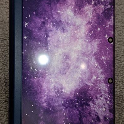 !Front Plate Only!!Broken Tabs! From “New” Nintendo 3DS XL Galaxy